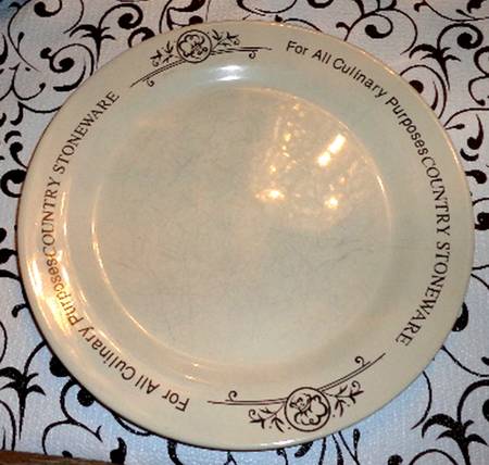 Country Stoneware by Unknown Manufacturer