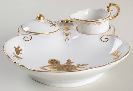 6095 3 Piece Strawerry Dish
