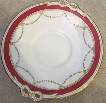 5093 Handled Cake Plate