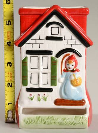 Little Red Riding Hood Match Holder, for Wood Matches