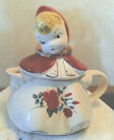Little Red Riding Hood Teapot & Lid