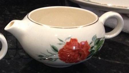 Crimson Rose Creamer