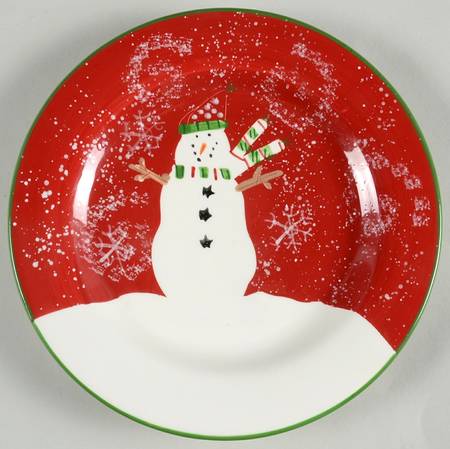 Debbie Mumm Holiday Salad Plate