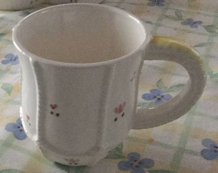 Petite Fleur Flat Cup