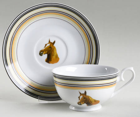 Tarrington House Footed Cup & Saucer Set