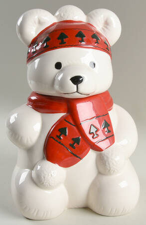 Cookie Jars Figural Cookie Jar & Lid