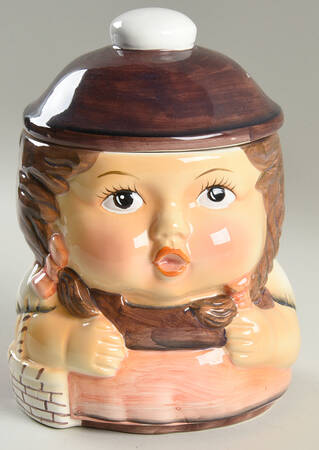 Cookie Jars Figural Cookie Jar & Lid