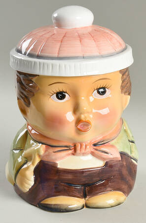 Cookie Jars Figural Cookie Jar & Lid