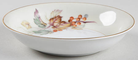 Autumn Fruit/Dessert (Sauce) Bowl