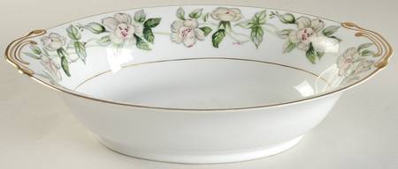 Barcarole 10" Oval Vegetable Bowl
