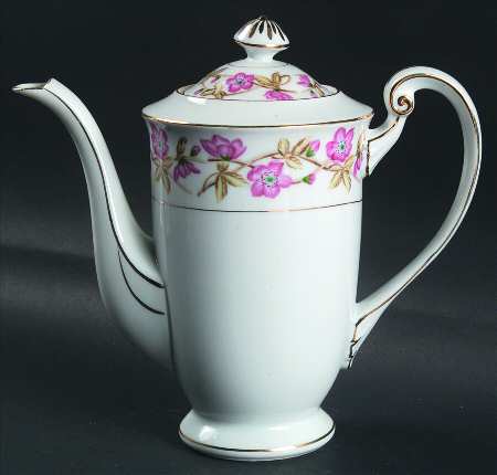 Briar Rose Mini Coffee Pot & Lid