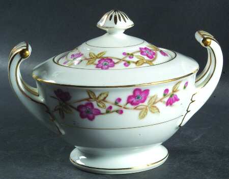 Briar Rose Sugar Bowl & Lid