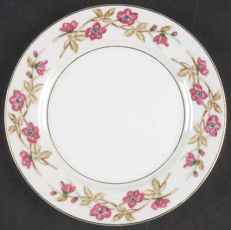 Briar Rose Bread & Butter Plate