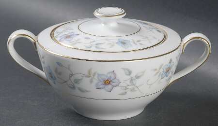 Celeste Sugar Bowl & Lid