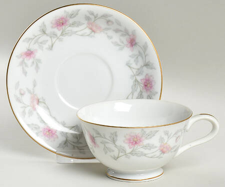 Shalimar Footed Cup & Saucer Set