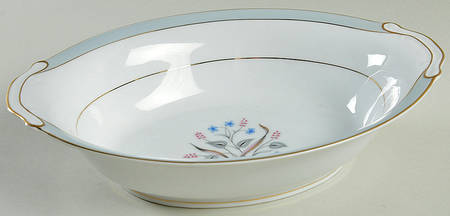 Vista 10" Oval Vegetable Bowl