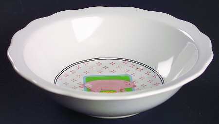 Vandor Country Rim Cereal Bowl