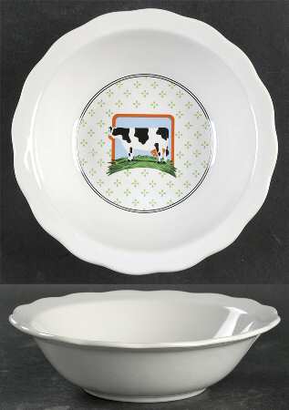 Vandor Country Rim Cereal Bowl