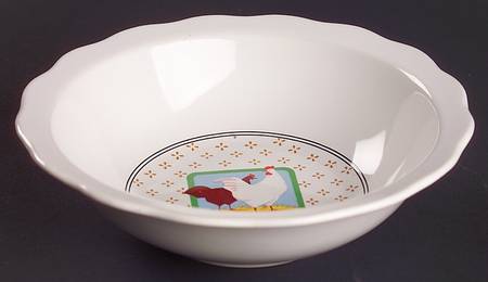 Vandor Country Rim Cereal Bowl