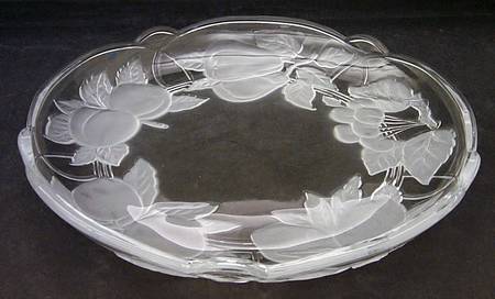 Forbidden Fruit Round Glassware Platter