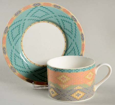 Sundance Flat Cup & Saucer Set
