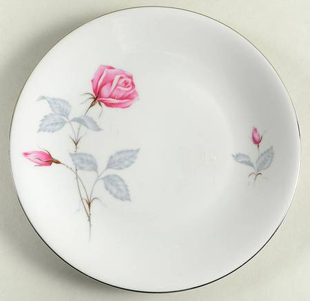 Court Ship (German, Platinum) Salad Plate