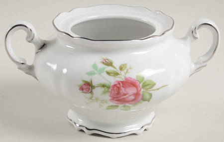 Provincial Rose (Germany) Sugar Bowl No Lid