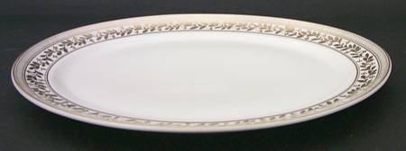 Anna 14" Oval Serving Platter