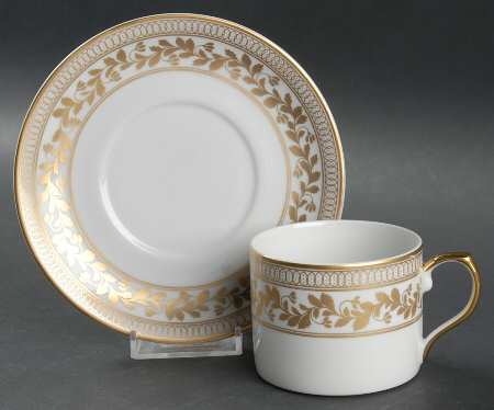 Anna Flat Cup & Saucer Set