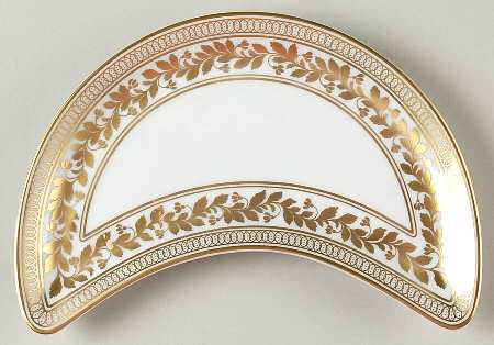 Anna Crescent Salad Plate