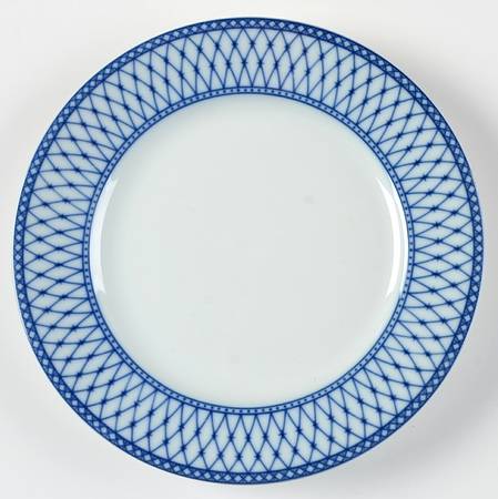 Balustrade Blue Bread & Butter Plate