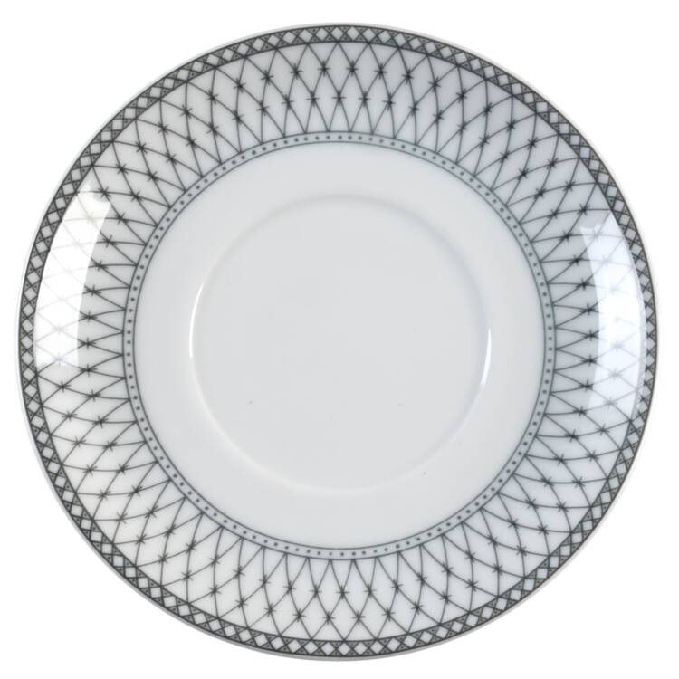 Balustrade Grey Saucer