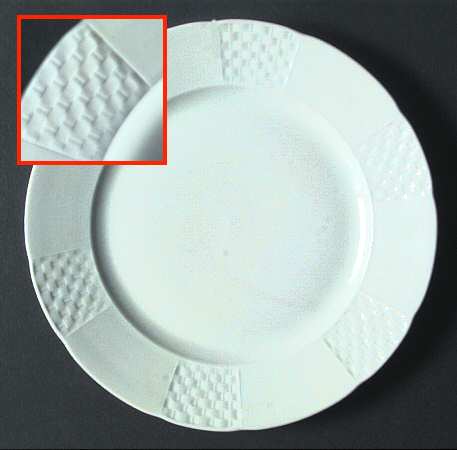 Basket Weave Salad/Dessert Plate