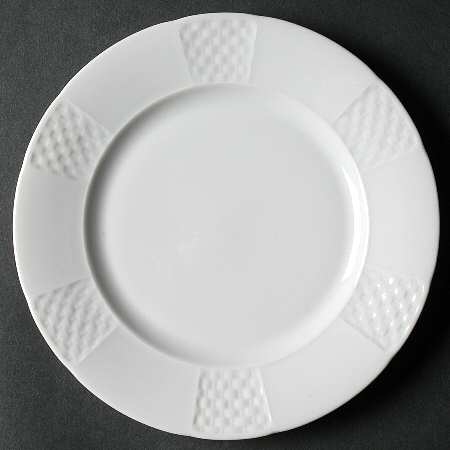Basket Weave Bread & Butter Plate