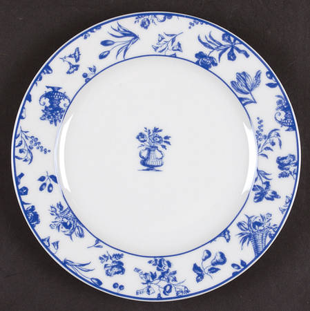 Blue Chintz Bread & Butter Plate