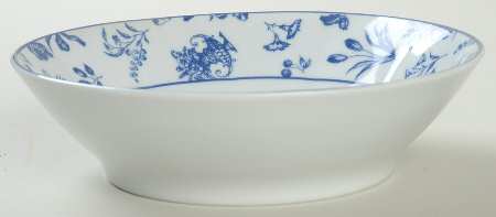 Blue Chintz Coupe Cereal Bowl