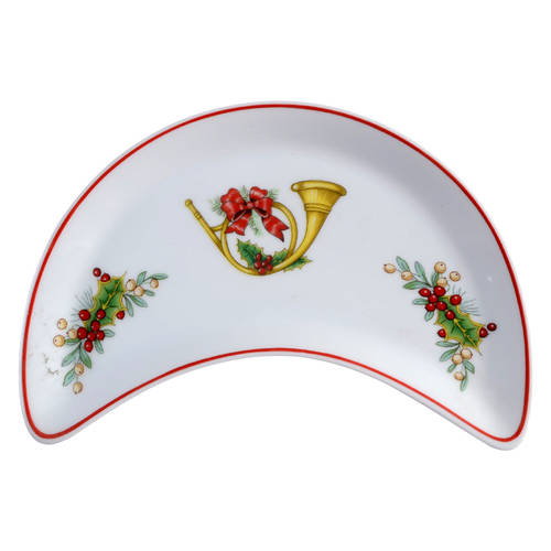 Christmas Magic Crescent Salad Plate