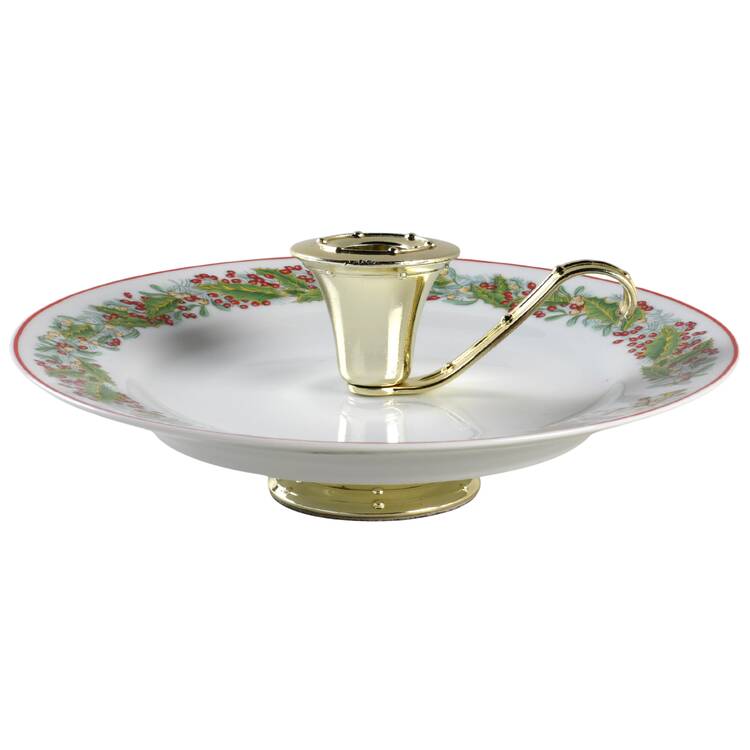 Christmas Magic 3"- 3 1/4" Candleholder (BB) HC
