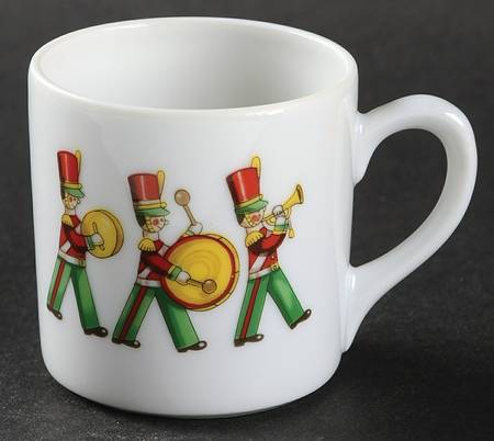 Christmas Magic Flat Demitasse Cup