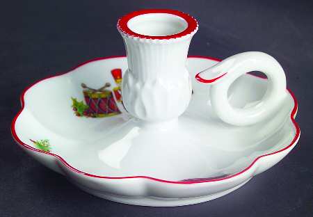 Christmas Magic Handled Candleholder