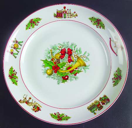 Christmas Magic 13" Chop Plate (Round Platter)