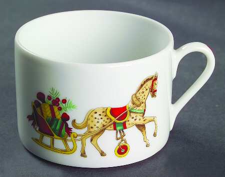 Christmas Magic Flat Cup