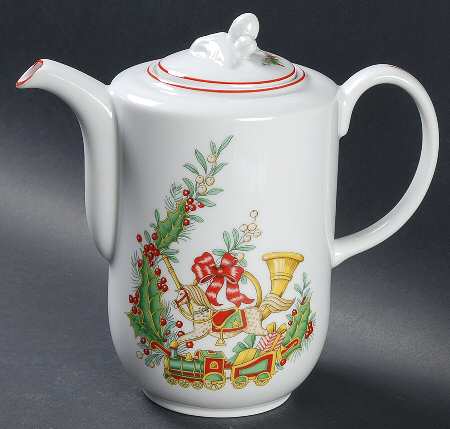 Christmas Magic Coffee Pot & Lid
