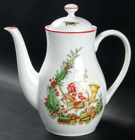 Christmas Magic Coffee Pot & Lid