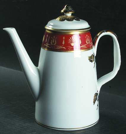 Empire Red Coffee Pot & Lid