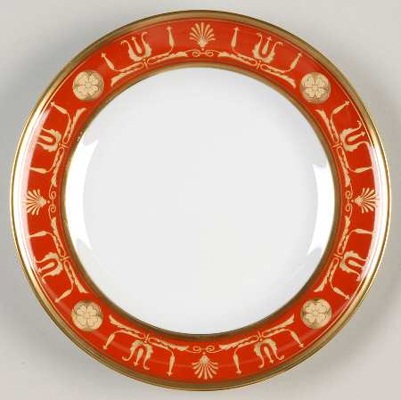 Empire Red Bread & Butter Plate