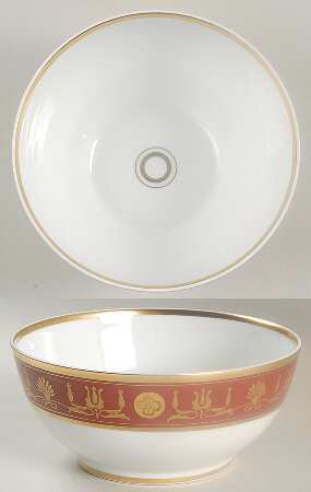Empire Red 7" Round Vegetable Bowl