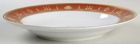 Empire Red Rim Soup Bowl