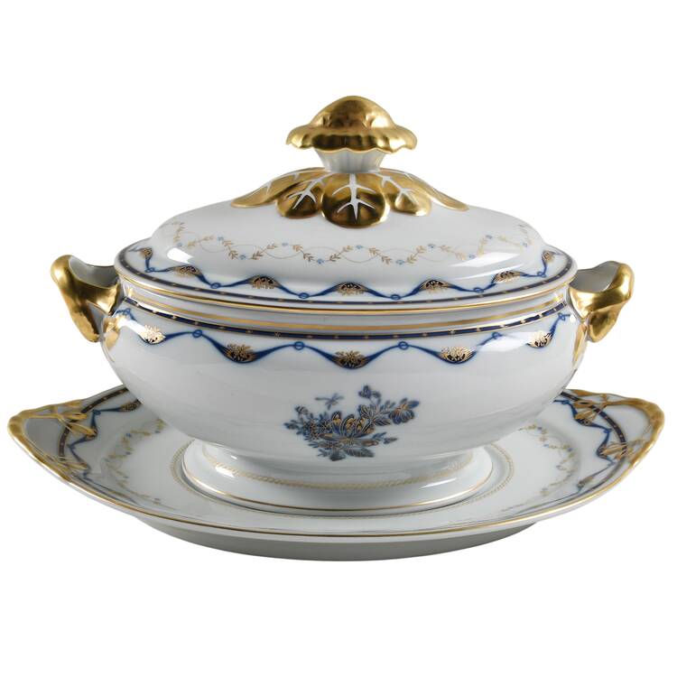 Fontainebleau Oval Tureen & Lid with Underplate