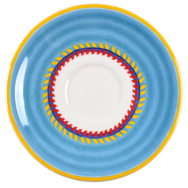 Fruit Fantasy Saucer for Breakfast Cup by Vista Alegre